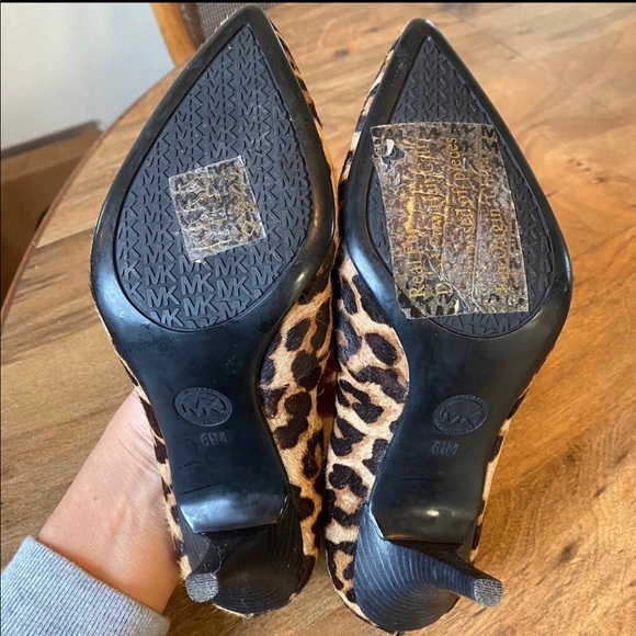 COPY - Michael Kors leopard print calf hair heels - Picture 11 of 12